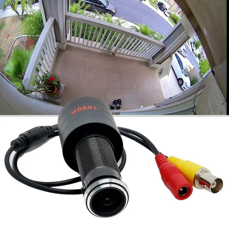 A42I-1.7Mm Panorama Fish-Eye 1080P Wide Angle AHD Camera PAL 2MP CCTV Door Viewer Adjustable For Home Security