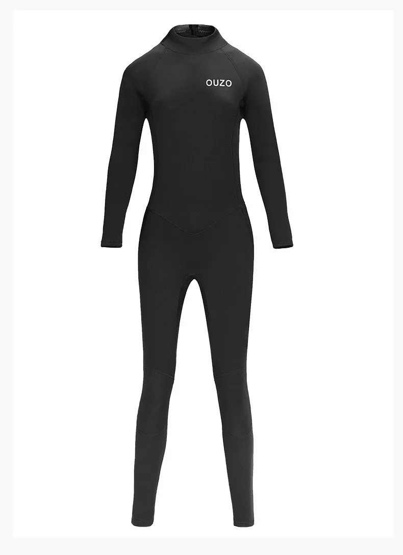 Neopren-Neoprenanzug für Herren, Tauchen, voller Anzug, Speerfischen, Badebekleidung, Schnorcheln, Surfen, einteiliges Set, Winter, warm halten – Detail 7