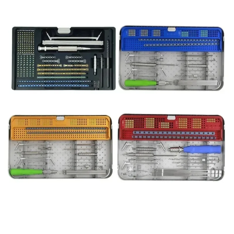 Instruments Trauma Kit  2.4mm TPLO  Locking Screw & Plate, TTA Instrument Set For Animal Surgery