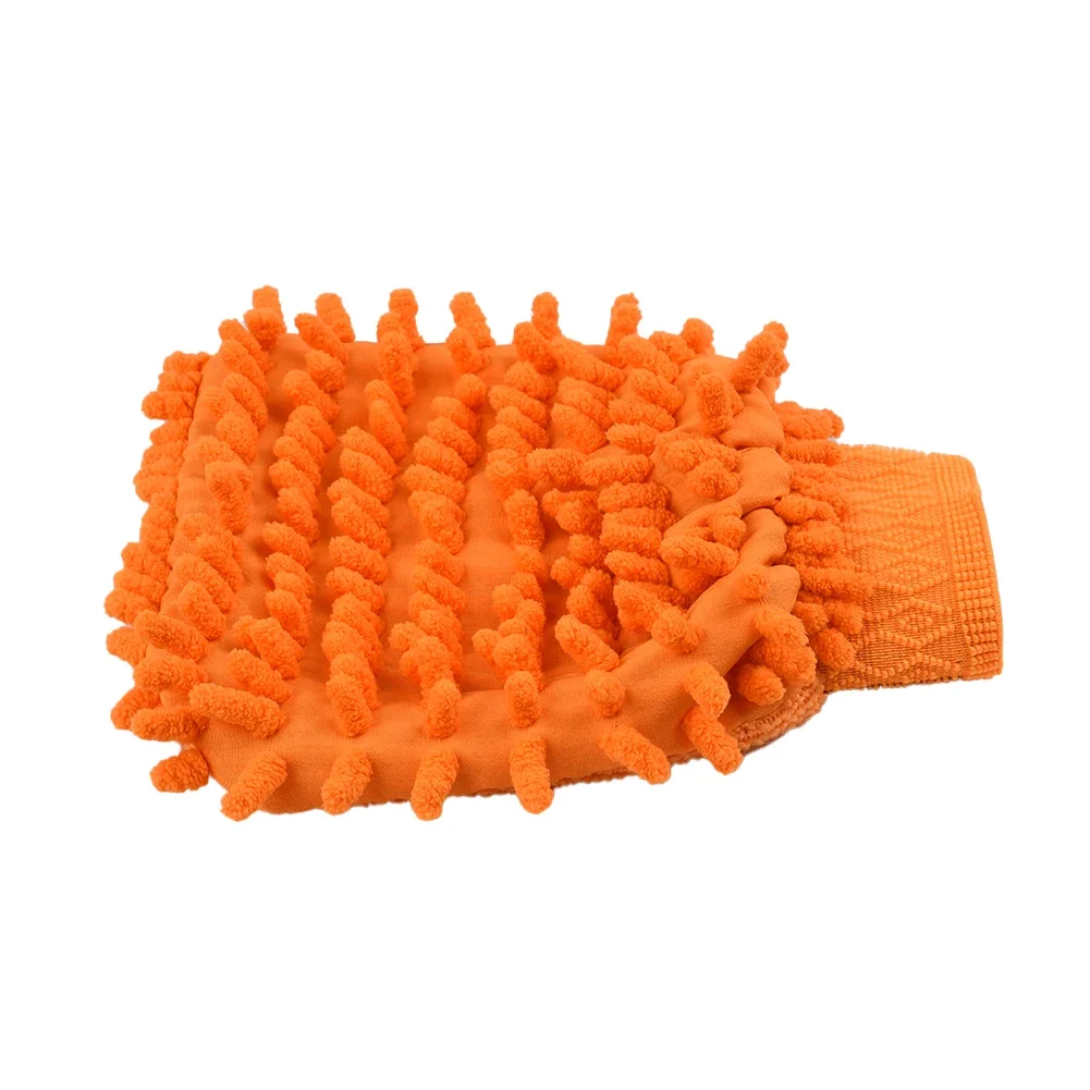 

Convenient Wash Gloves Washing Wiper 1 Car Cleaning Towel Auto Dust Washer Mitt Car Accessories Color Send By Random