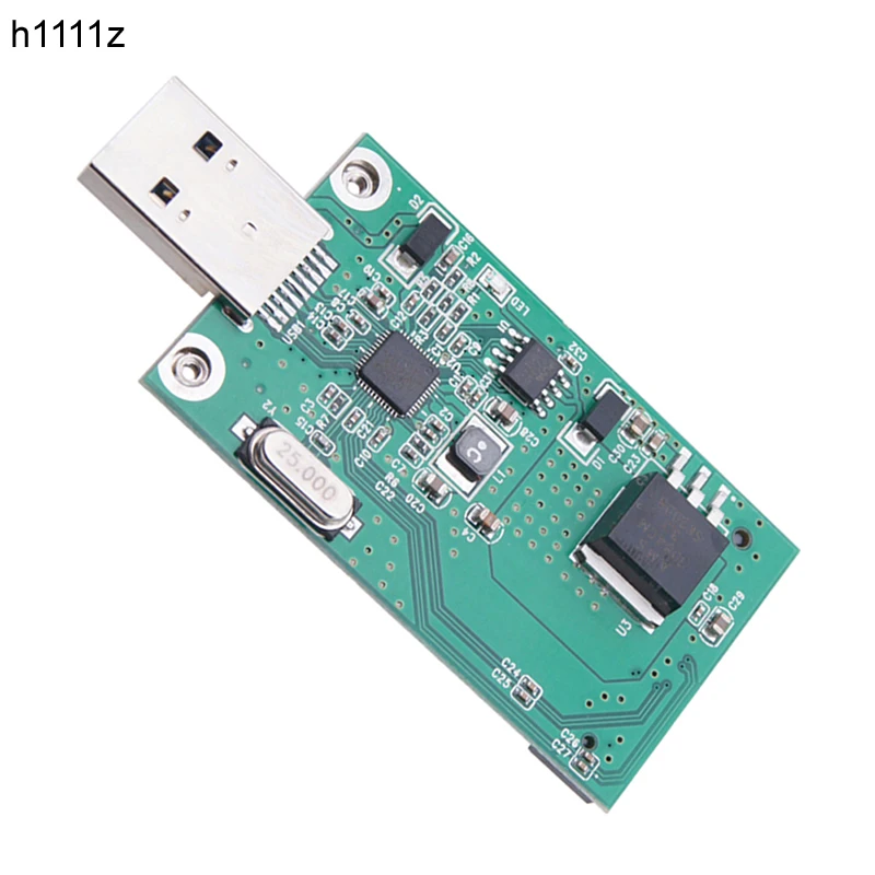 MSATA USB Adapter Card Desktop Computer Mini PCI-E Conversion Cards PC Transfer Board Accessory for 512GB SSD MSATA to USB Riser