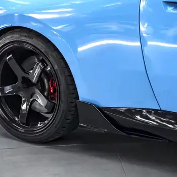 עבור BMW סדרה 2 G42 M240i M235i M ספורט 2023+ שחור בהיר חצאיות צד לרכב מפצלי מדפים סינר חלקי גוף ערכת 10 best sales m240i - №6