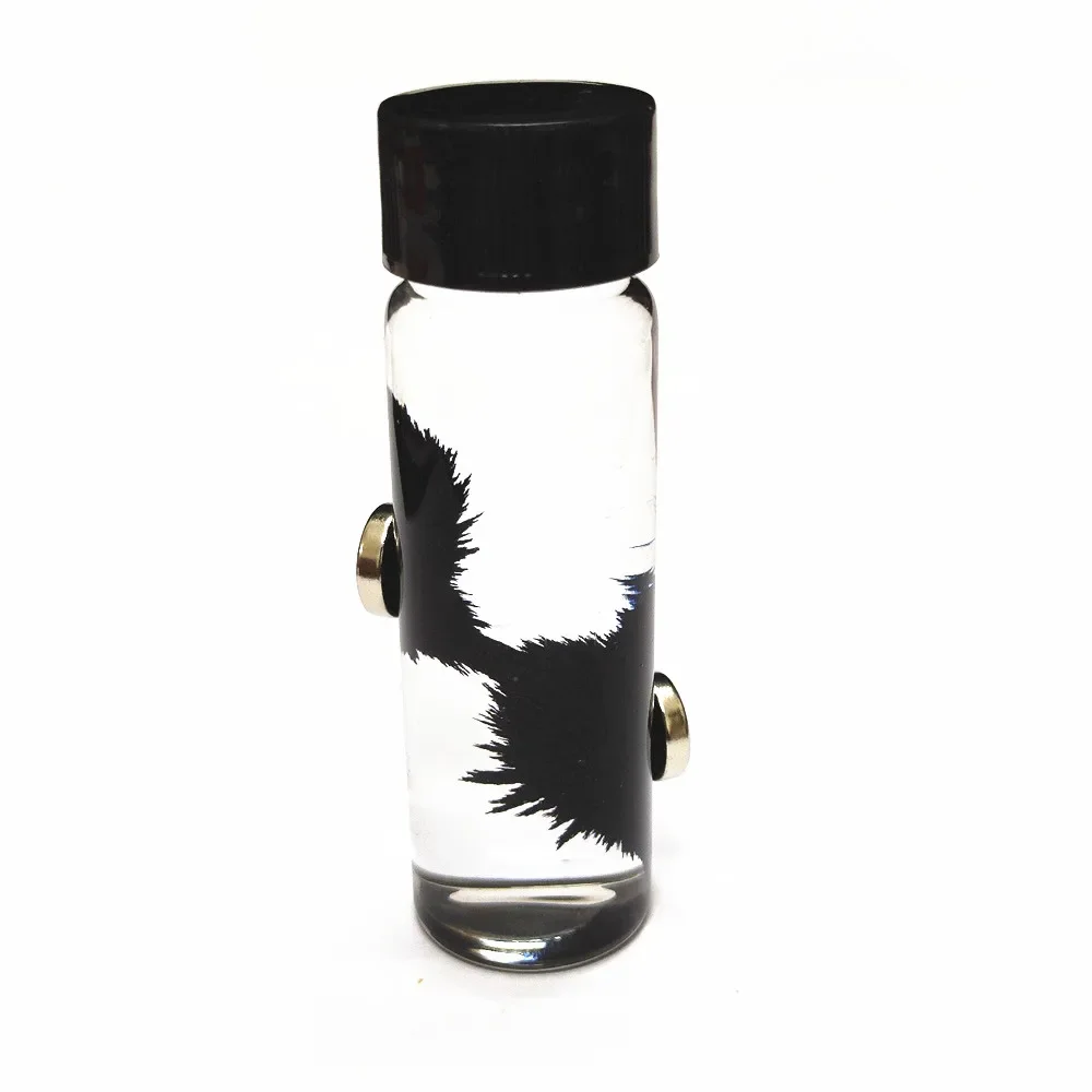 Steam Toy Symbiote in A Bottle, Symbiote in A Bottle Ferrofluid Desk Toys, Magnetic Fluid Liquid Display Stress Relief Toys