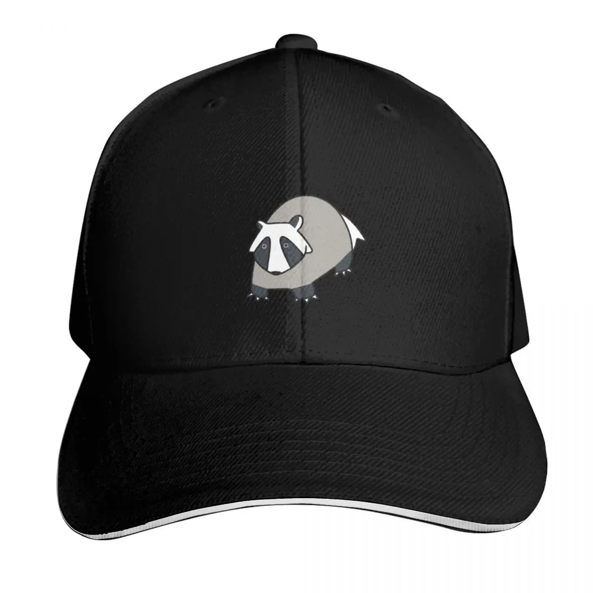 

Cute Badger Baseball Cap Streetwear Gentleman Hat black Men's Women's