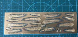 1/35 Etching Sheet Tropical Plant Leaves For Scene Modeling Upgrade Metal Accessory 1pc Accept Drop Shipping Style VIII