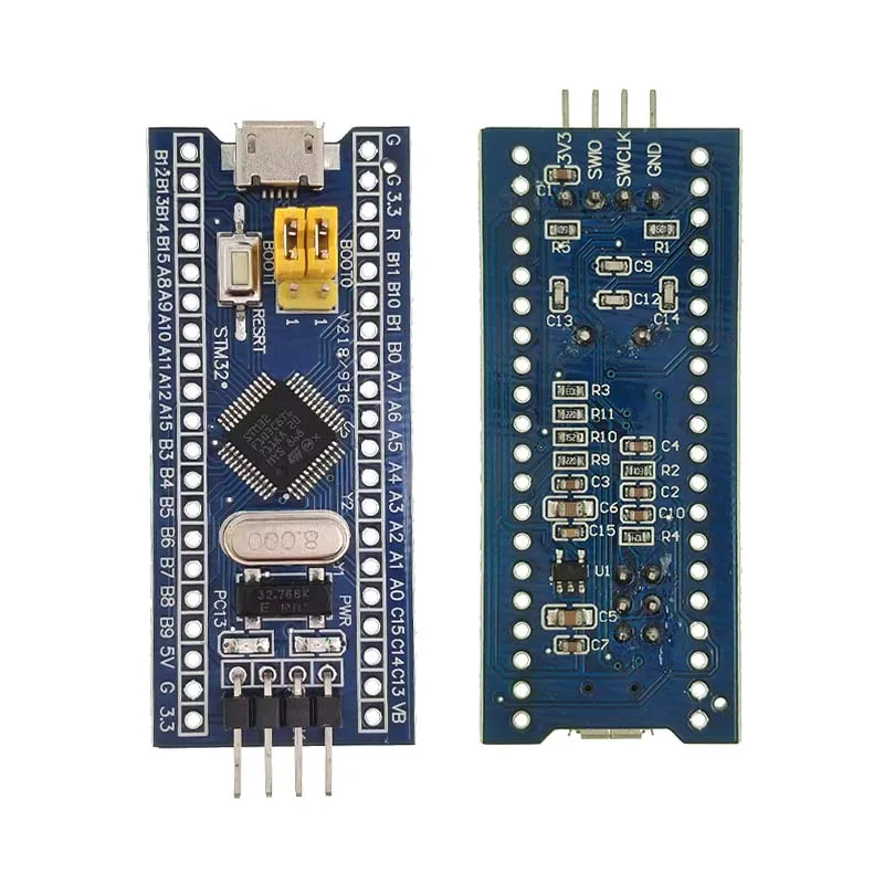 STM32F103C8T6 ARM STM32 الحد الأدنى لوحة تطوير النظام وحدة + ST-Link V2 Mini STM8 محاكي تنزيل مبرمج #5