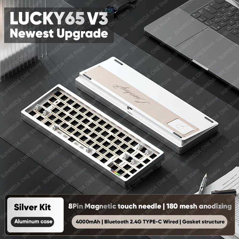 Weikav Lucky65 V3 NUT65 Wireless Aluminum Mechanical Keyboard Kit