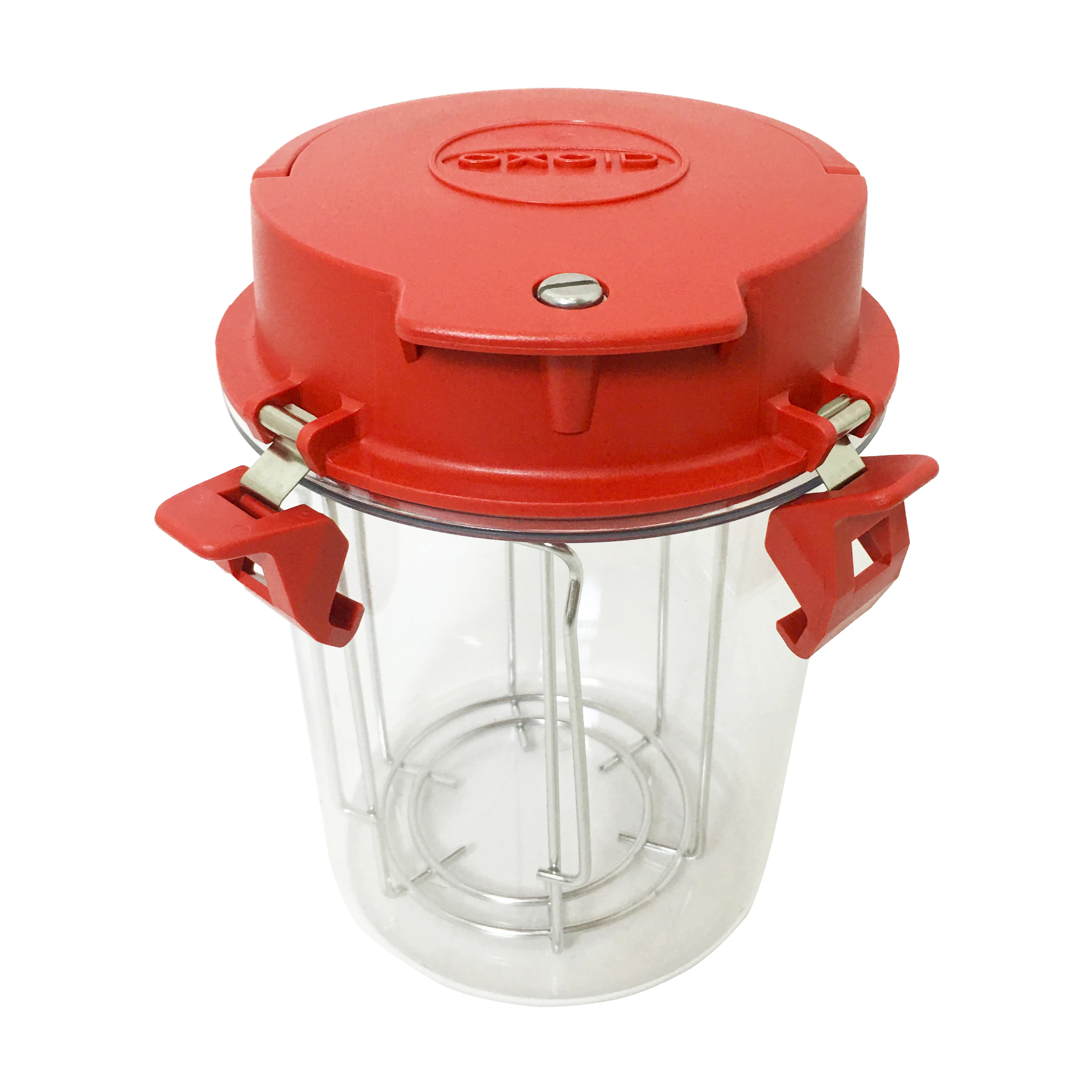 Serbatoio sigillato con camera ottaide da laboratorio ermetico di grado superiore da 2,5 litri con supporto per tablet per uso in laboratorio di colture anaerobiche per microbiologia