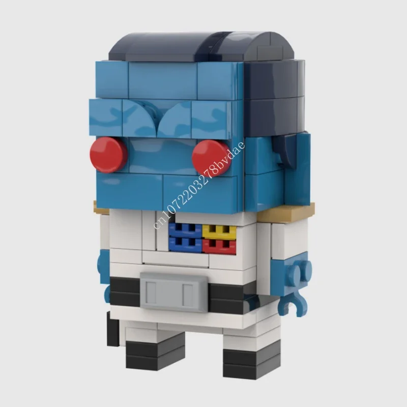 MOC Classic Famous Movie Character Admiral,Squad Leader,Gunner,Soldier Brickheadz Building Blocks Cartoon Figures Toys Gifts