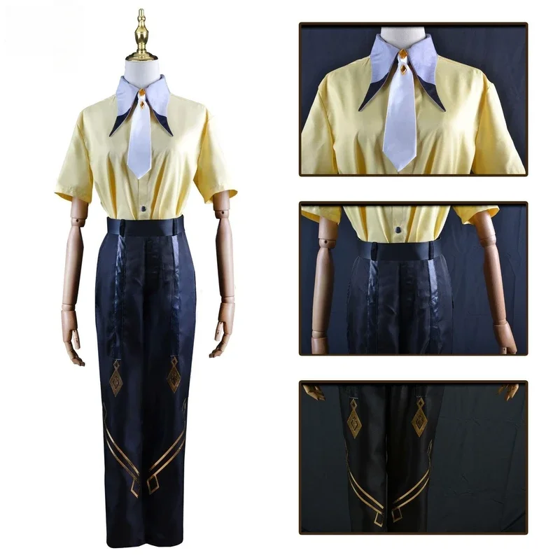 Игра Genshin Impact Zhongli, костюм для косплея, полный цвет, часы, Li-одежда, аниме, шоу, Хэллоуин, одежда для вечеринки