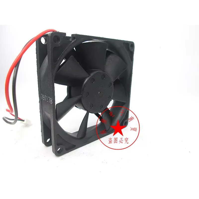 NMB 3108NL-04W-B29 DC 24V 0.14A 80x80x20 มม.2 สาย Server พัดลมระบายความร้อน