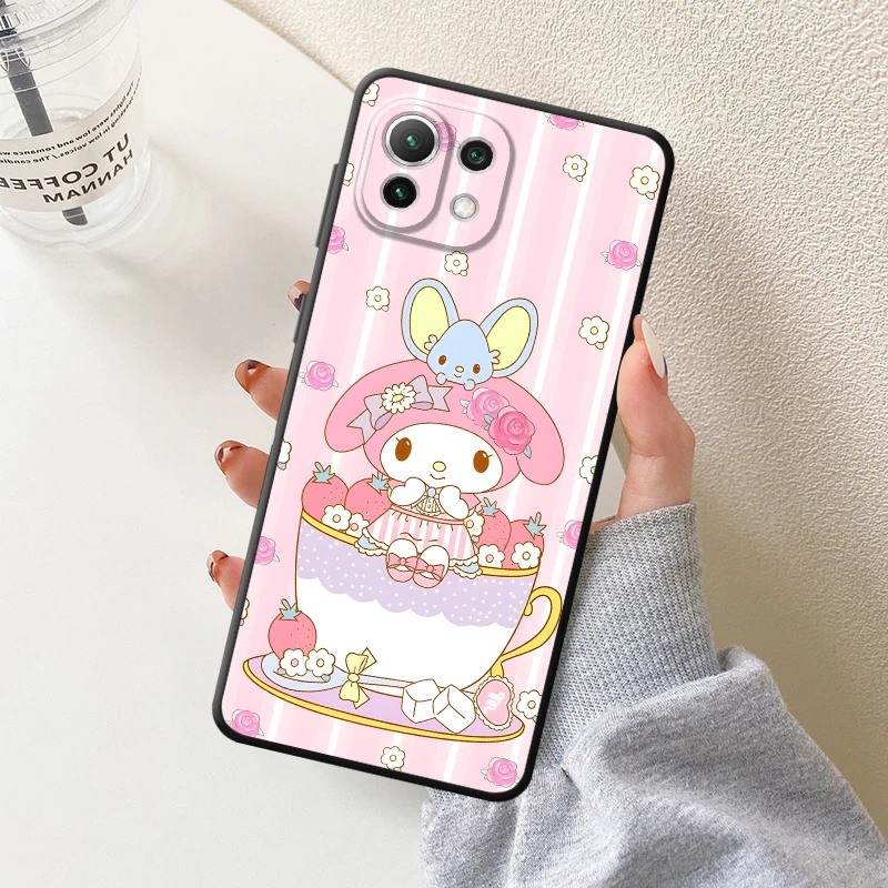 حافظة لهاتف Xiaomi Mi 15 11 Lite 11T Pro 12T 14 Pro 12 Lite 12x 10T 13Lite من كارتون تريو ميلودي Jade Guigou
