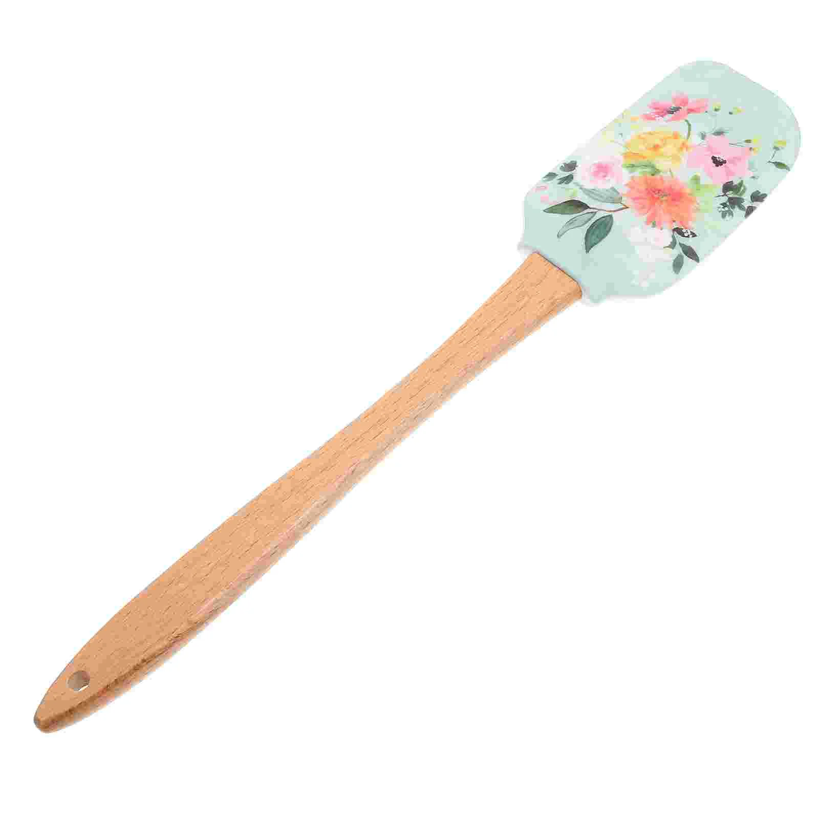 Silicone Spatula Spatulas for Kitchen Use Tool Butter Cake Cream Scrapers Paper Cup