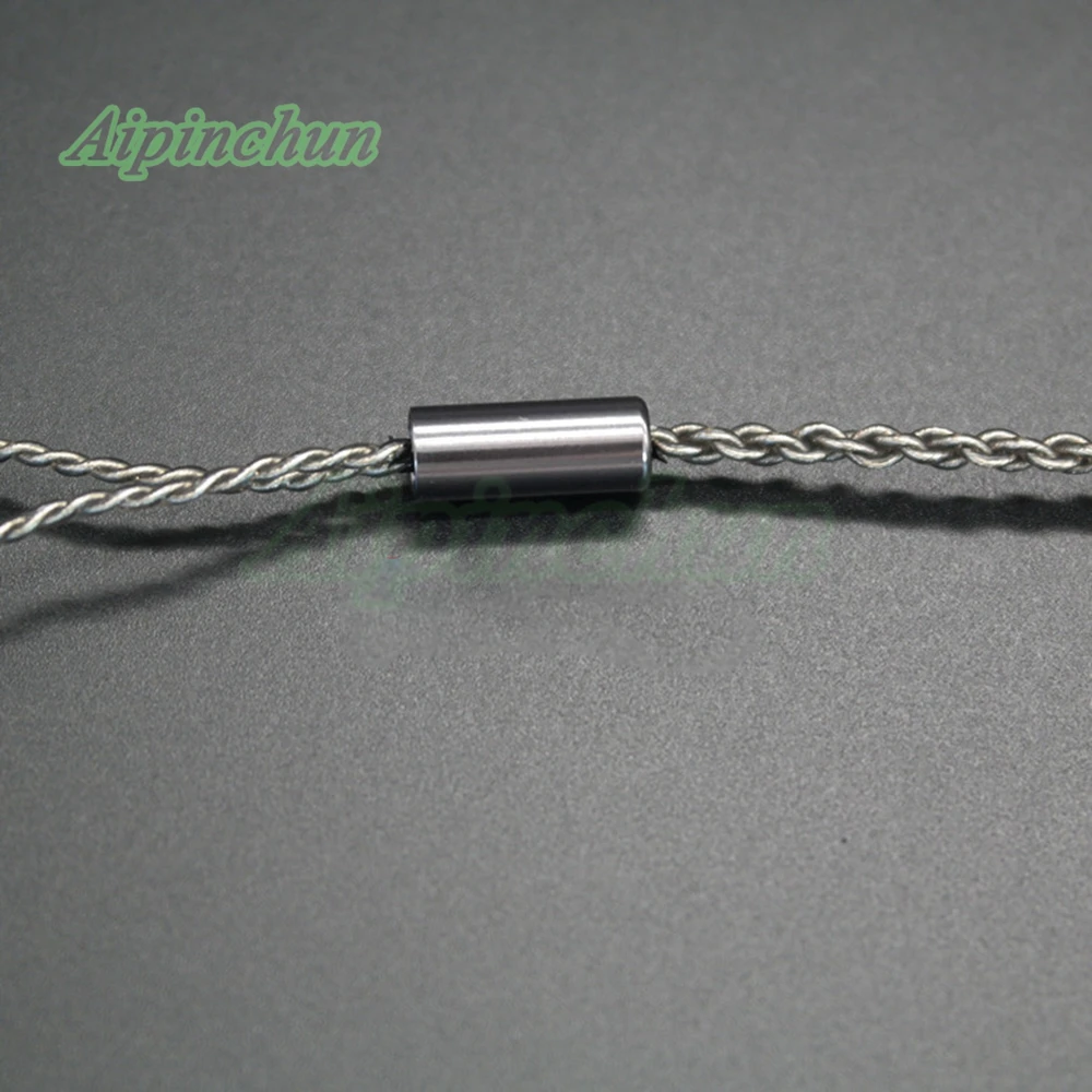Aipinchun запасной кабель для наушников OCC посеребренный провод для IE8 IE80 IE8i