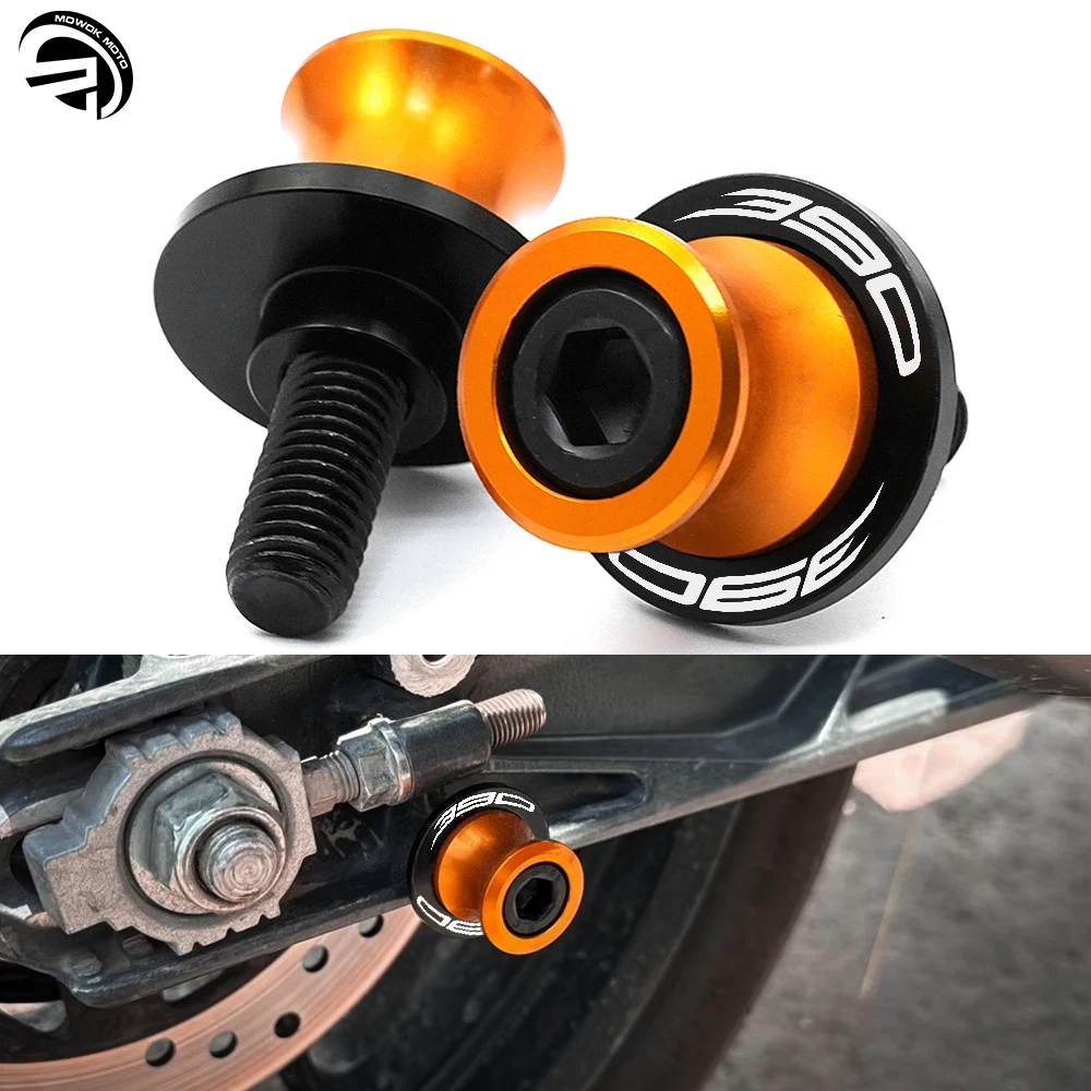 

For KTM DUKE390 RC390 390 ADVENTURE 390 ADV DUKE 390 RC 390 ADV Motorcycle Accessories 10mm Swingarm Spools Sliders Stand Screws