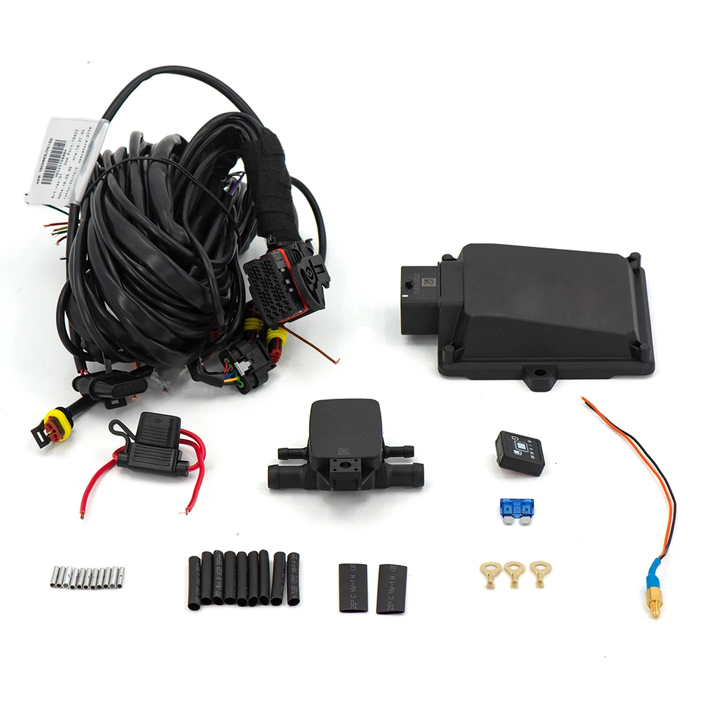 Kits de ECU de gas MP48 para 4 cilindros, kit de conversión de GLP/GNC para autos, estable y duradero, con logo.
