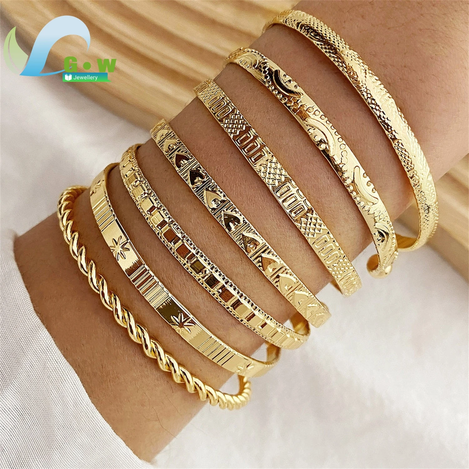 

Богемный бриллиантовый мотив, браслеты с небесным знаком зодиака, набор из 7 предметов, браслеты ручной работы с перекрещивающейся цепочкой, праздничные аксессуары с луной