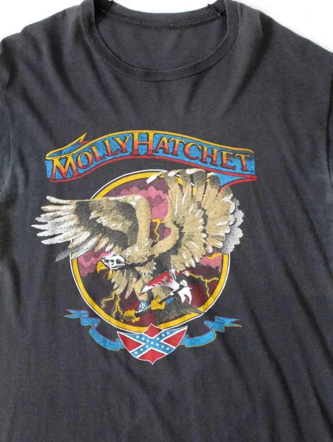 Molly Hatchet Band World Tour tee Cotton Unisex Shirt All Size BO210