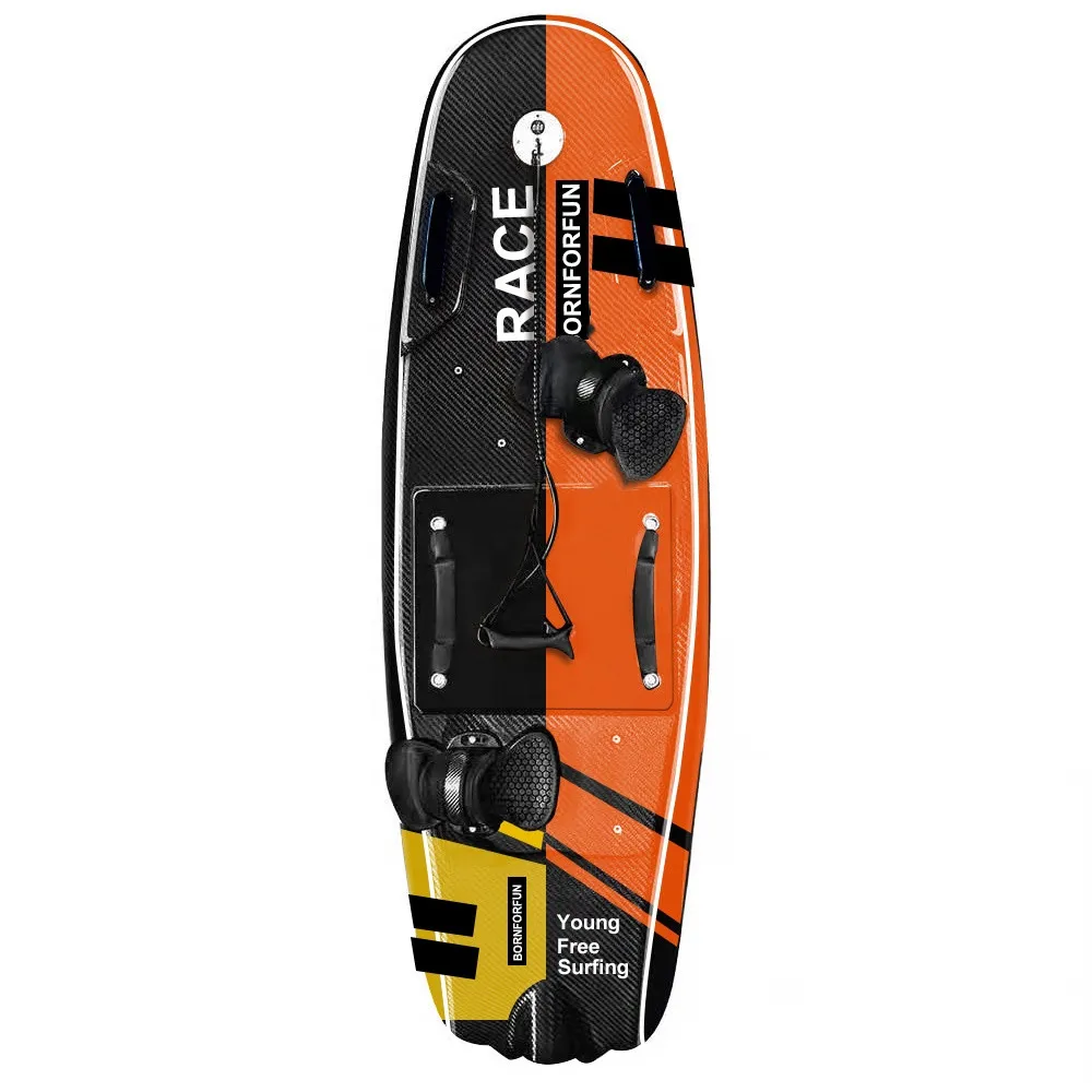 Carbon Powered Surf Jet Board, Wireless Handle Control, Single Rider Up To 150KG, Custom Color Ocean Water Jet Surf Equipment