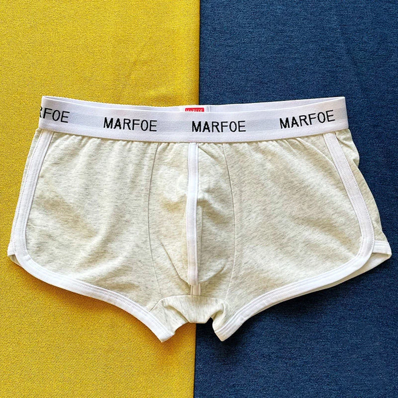 New Underwear Men Boxers Cotton Underwear Sexy Man Panties Comfortable Breathable Underpants Male Boxer Shorts Soft Undershorts