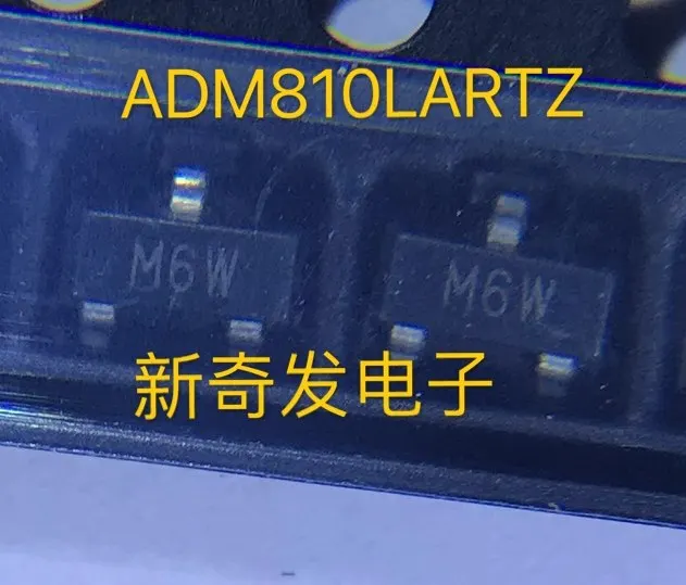 Circuito integrado de monitoreo MCU ADM810LARTZ, serigrafía M6W SOT23-3, nuevo y original