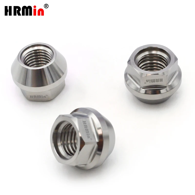 

HRMin Factory 10,9 класс Gr.5 титановое конусное сиденье титановые гайки с наконечниками колесные гайки M12 * 1,5 * 17 мм для Toyota, Mazda, Honda, Acura, Sc