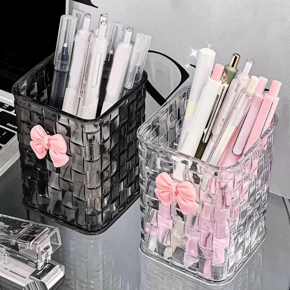 Держатель для ручек Держатель для кистей для макияжа с вместительностью и несколькими отделениями для организации стола Органайзер для косметики Держатель для карандашей