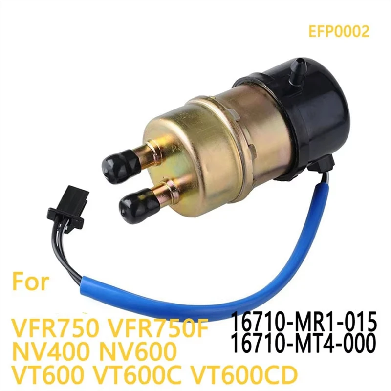 16710-MT4-000 Motorcycle Fuel Pump 10Mm Pipe Diameter For Honda NV400 VT600C Kawasaki ZX6R XVS1100 16710-MR1-015