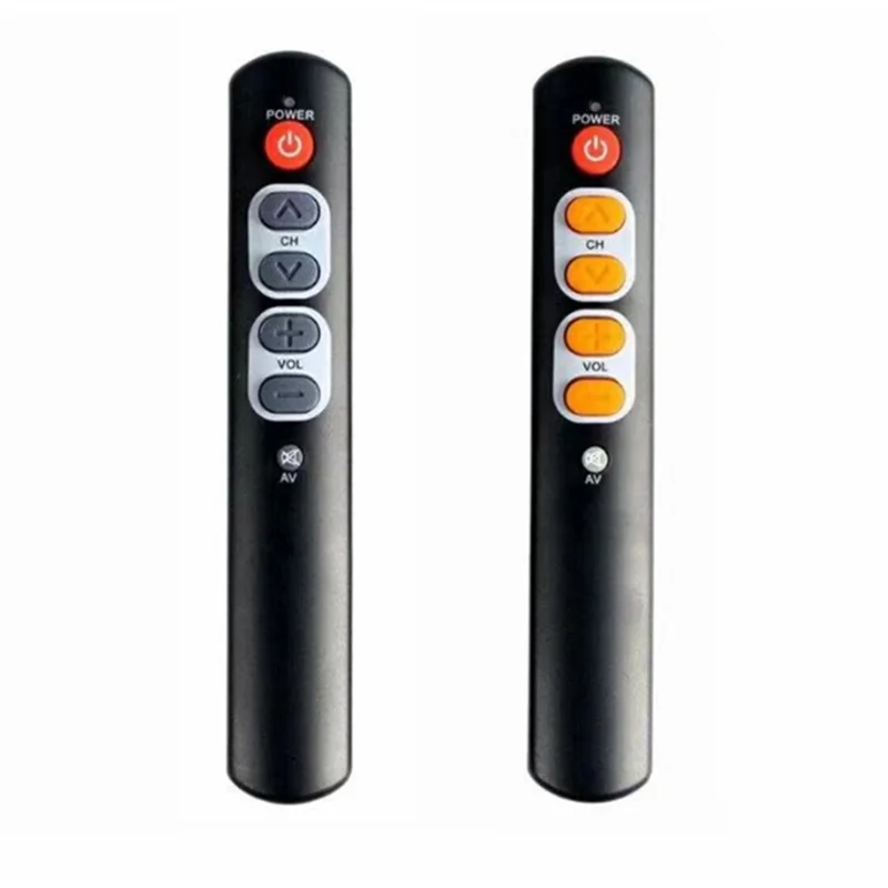 【HOT A69Z!】Programmable Remote Control For TV Big Buttons Universal For Seniors Elderly Learning Remote Supports STB DVD Hifi IR