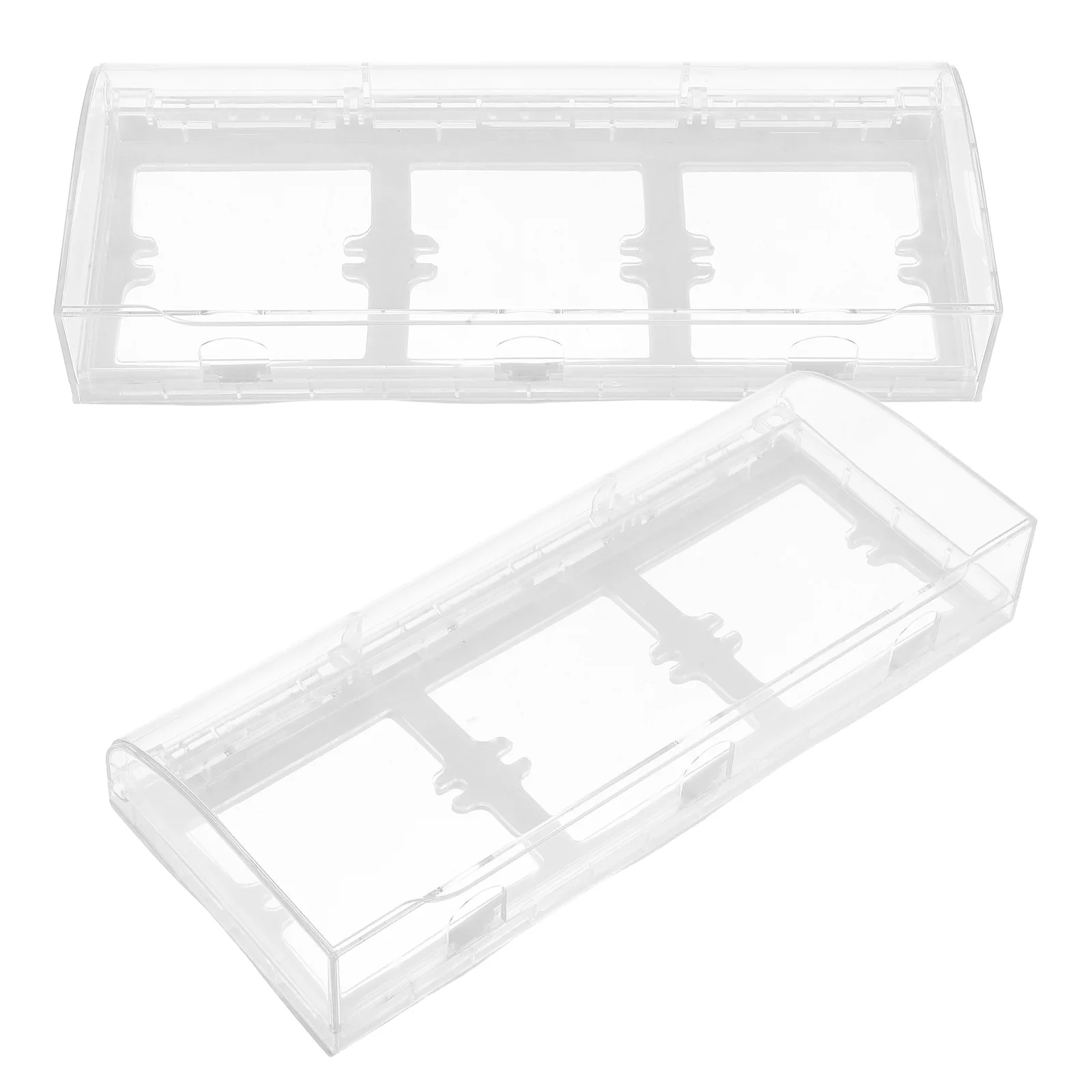 2 Pcs Waterproof Socket Box Switch Light Cover Protection Transparent Industrial Safety