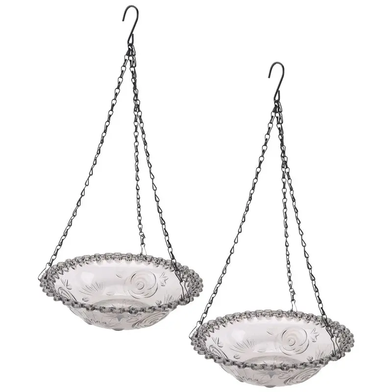 

Подвесная кормушка для птиц в форме цветка AC76-Bird Flower, ванночка для птиц, для сада, уличный декор, принадлежности для кормления птиц