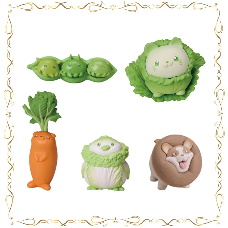 

Brassica Oleracea Var Cat Modeling Gashapon Collection Ornament Keepsake Action Figure Model Toys