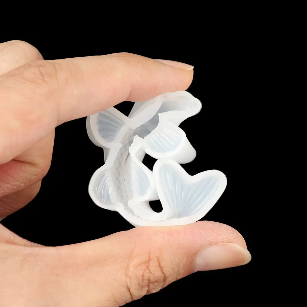 

Cake Baking Handmade DIY Silicone Mould Koi Fish Epoxy Mold Resin Casting Tool Jewelry Making