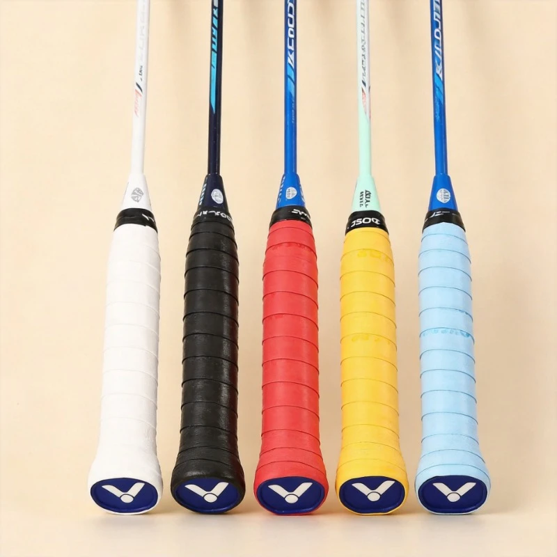 

10Pcs Original Badminton Racket Hand Glue Sweat Absorbent Non-slip Tennis Grip Strap GR200 Wear Resistant Sports Use