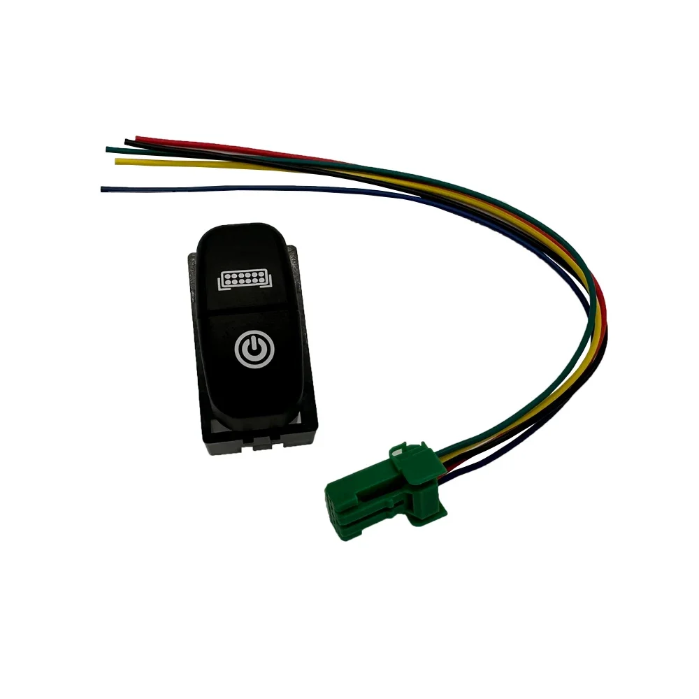 

2 Button Switch for Pajero Power Switch for Montero for Lancer Outlander Asx Rvr 2 Buttons Change Socket Original Parts