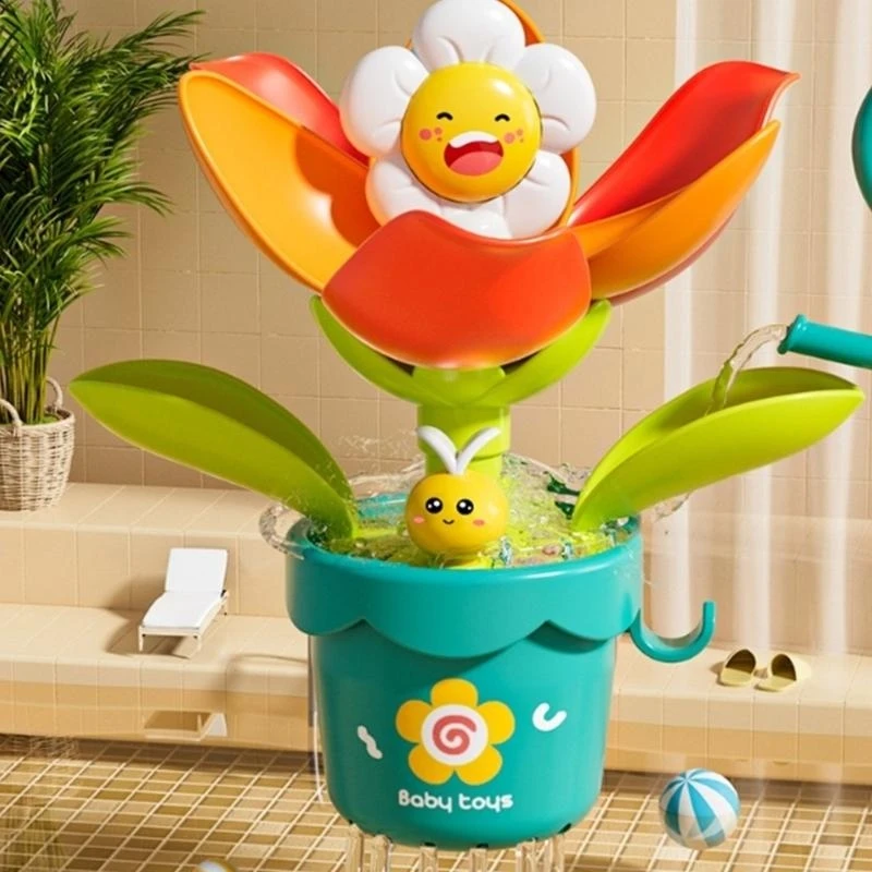 

Fun Shower Toy Blooming Water Sprinkler Toy for Bath Time Enjoyment