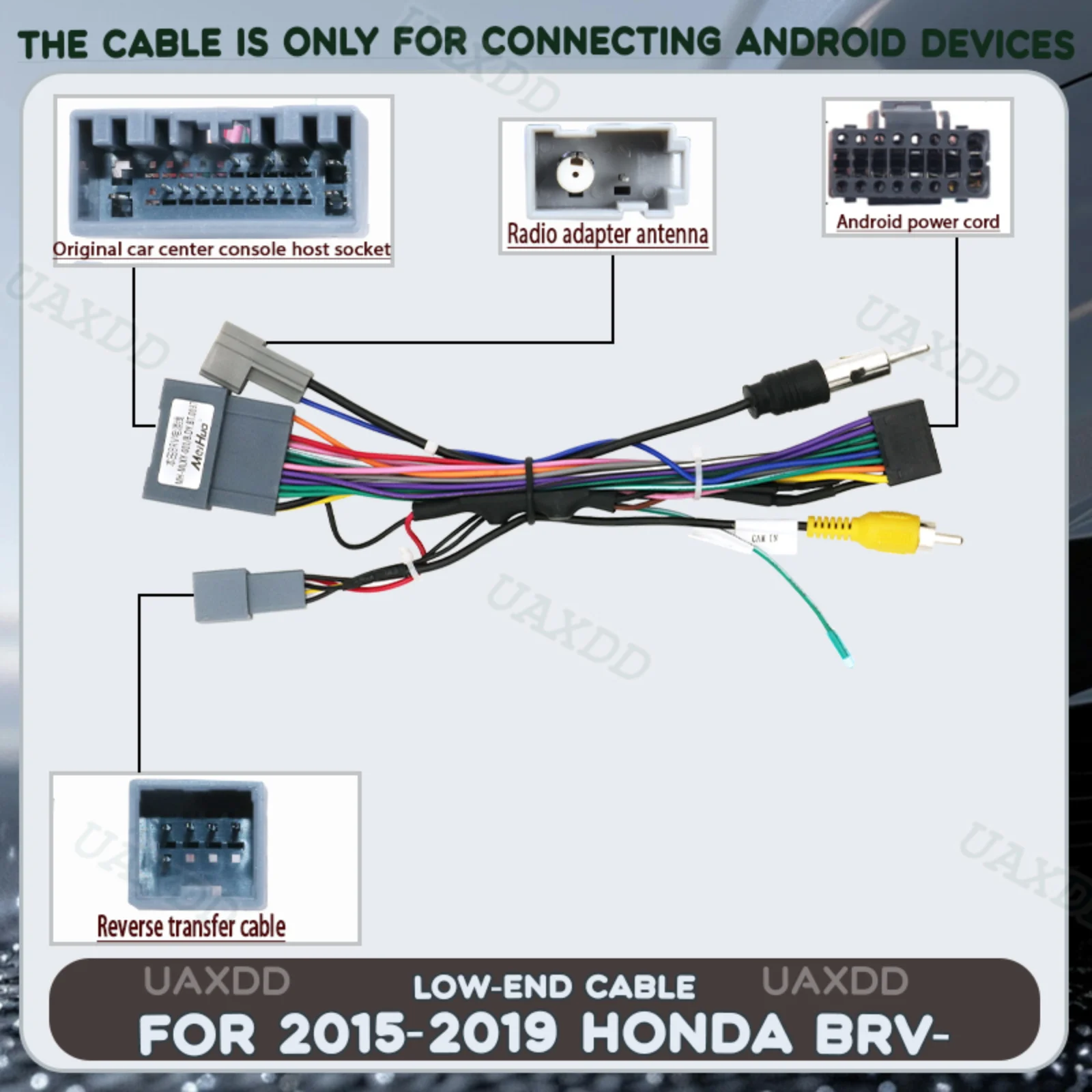 Wiring Harness Cable FOR Honda 2015-2019 BRV 2004-2007 Accord 7TH OBD 2006-2013 Acura 2008-2013 Accord Car Accessories LOW END