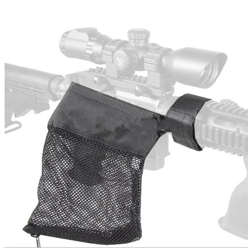 Brass Shell Catcher Cartridge Nylon Mesh Collector Casing Durable Grip and Adjustable Mesh Accessories For Magazine Bullets