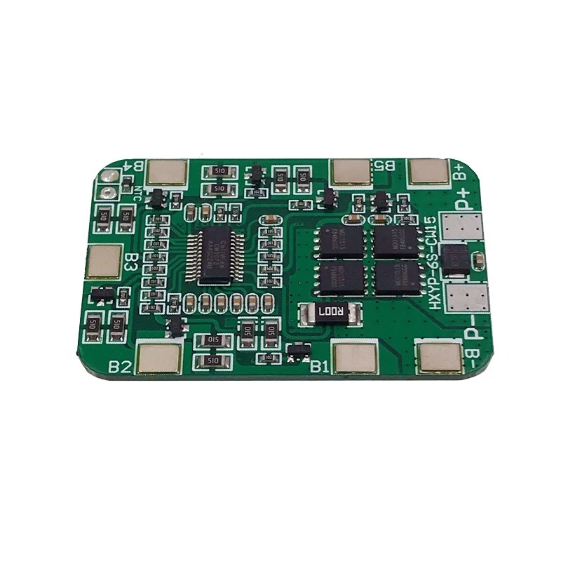 RISE-6S 25.2V 20A BMS Lithium Battery Board With Balancing For 25V Screwdriver And 24V Battery Pack Use