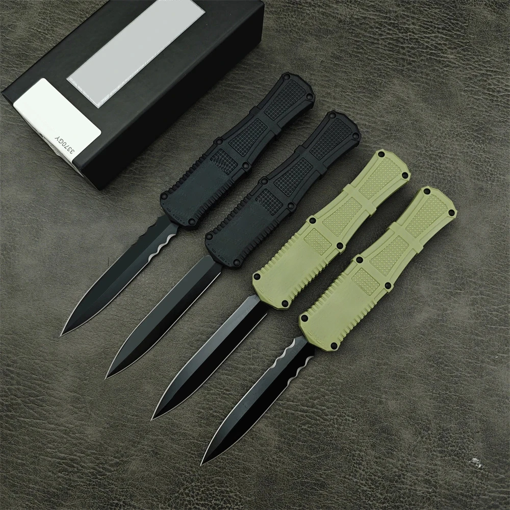 

4 Models BM 3370GY Claymore AU/TO Pocket Knife 440C Blade Nylon Fiber Handle Multitool Survival Tactical Pocket Knive for Gift