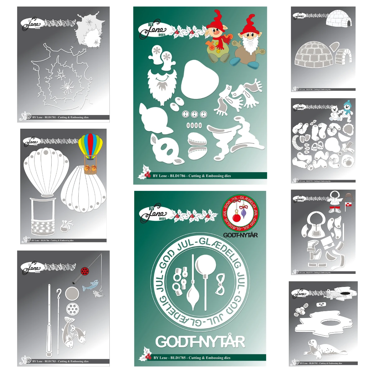 

XL гномы и белого медведя, металлический ремесленный штамп, сделай сам, скрапбукинг, бумажный ремесленный дневник, поздравительная открытка, тиснение ручной работы, новинка 2025 г.