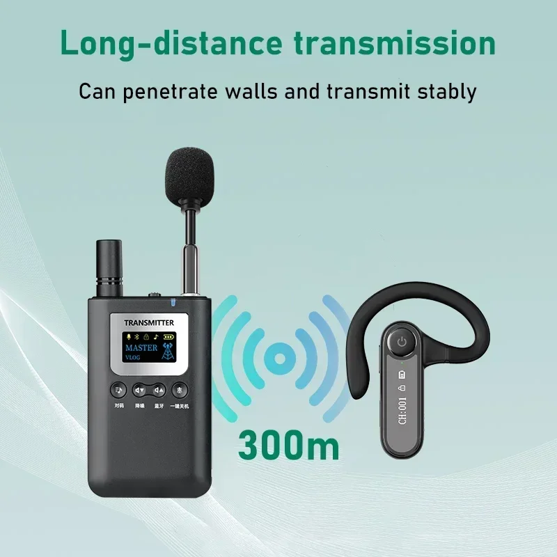 

In stock New Museum Exhibition for Bluetooth Audio Guide System Walkie-talkie with 1/100 Charging Cable