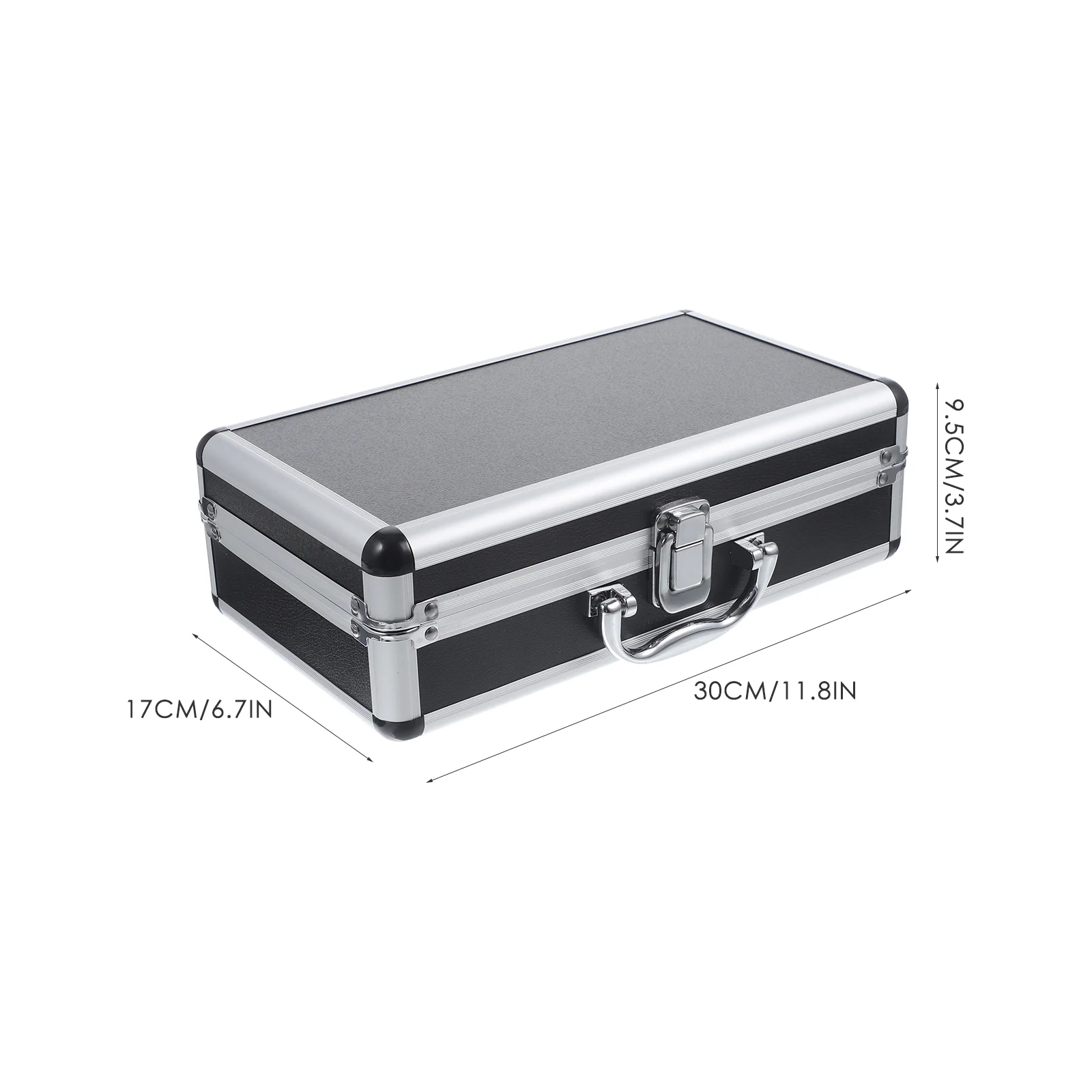 Aluminum Carrying Case Aluminum Tool Box Foam Multifunctional Metal Tool Box Aluminum Alloy Tool Case Universal