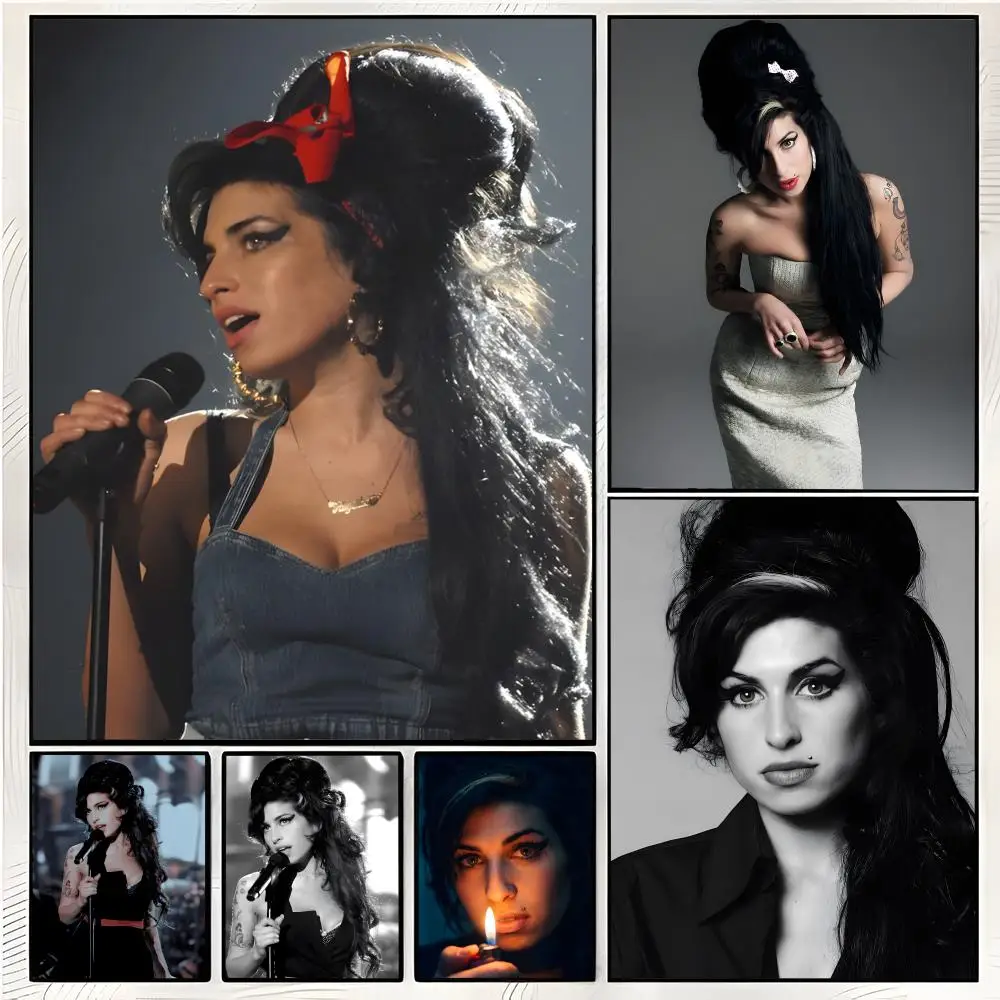 Singer Soul Amy Winehouse Poster Superior Home Space  Indoor Decorative Art & Home Decor