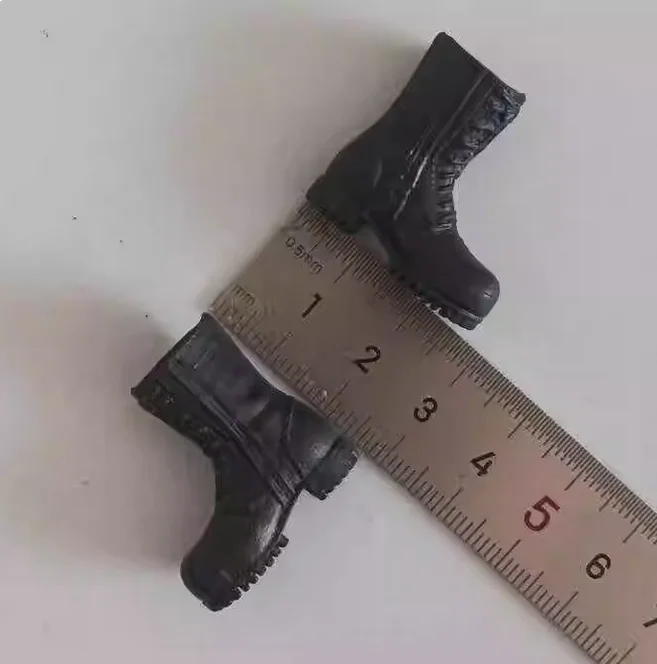 1/12 Male Soldier Accessories Shoes Boots Model for 6'' Action Figure