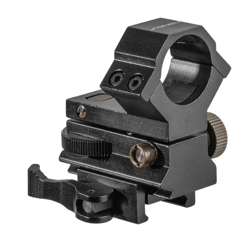 

Tactical Adjustable Rifle Scope Mounts 20mm Rail Mounting 25.4mm Double Fixed Rings Flashlight Tube Clip High Scope Mount