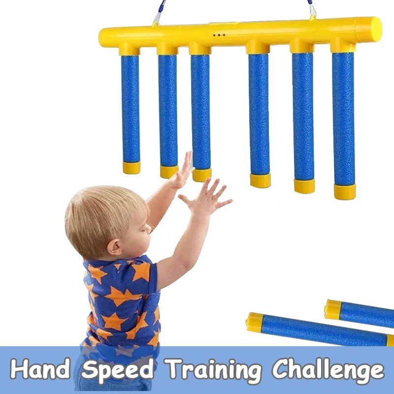 Challenge Falling Sticks Game Stick Catcher Machine Training Reaction Ability Educational Activity Parent-Child Family Party Toy