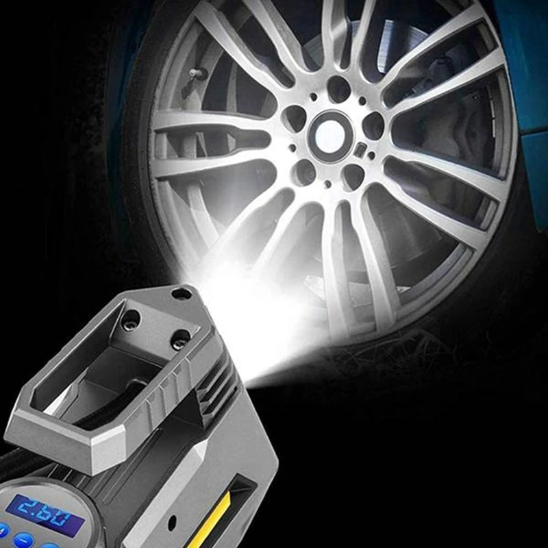 Well-12V Car Wireless Portable Tire Pump Rechargeable Air Pump Mini Electric Car Travel Boat Air Compressor Tool