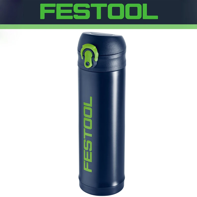 FESTOOL 203065 Thermal Mug 450ML Stainless Steel Double Wall Insulation Functional Robust Enough