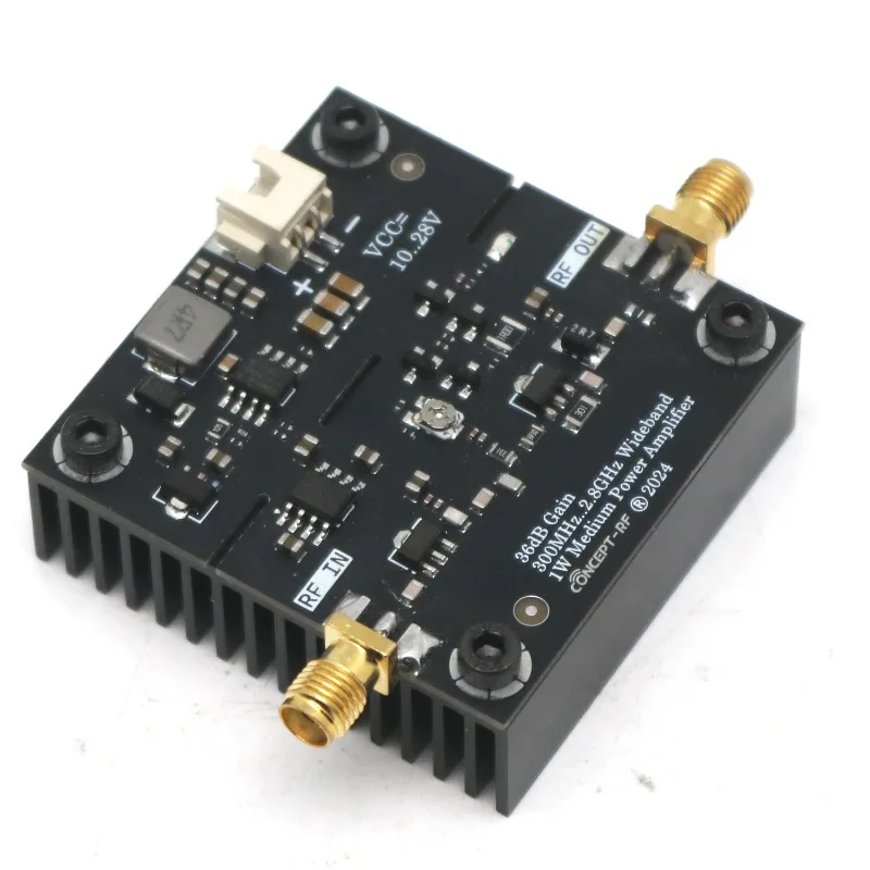 300M to 2.8GHz 1W Broadband RF Power Amplifier PA signal AMP driver 433Mhz 868Mhz 915Mhz 2.4Ghz Walkie Talkie GPS WIFI SDR Radio